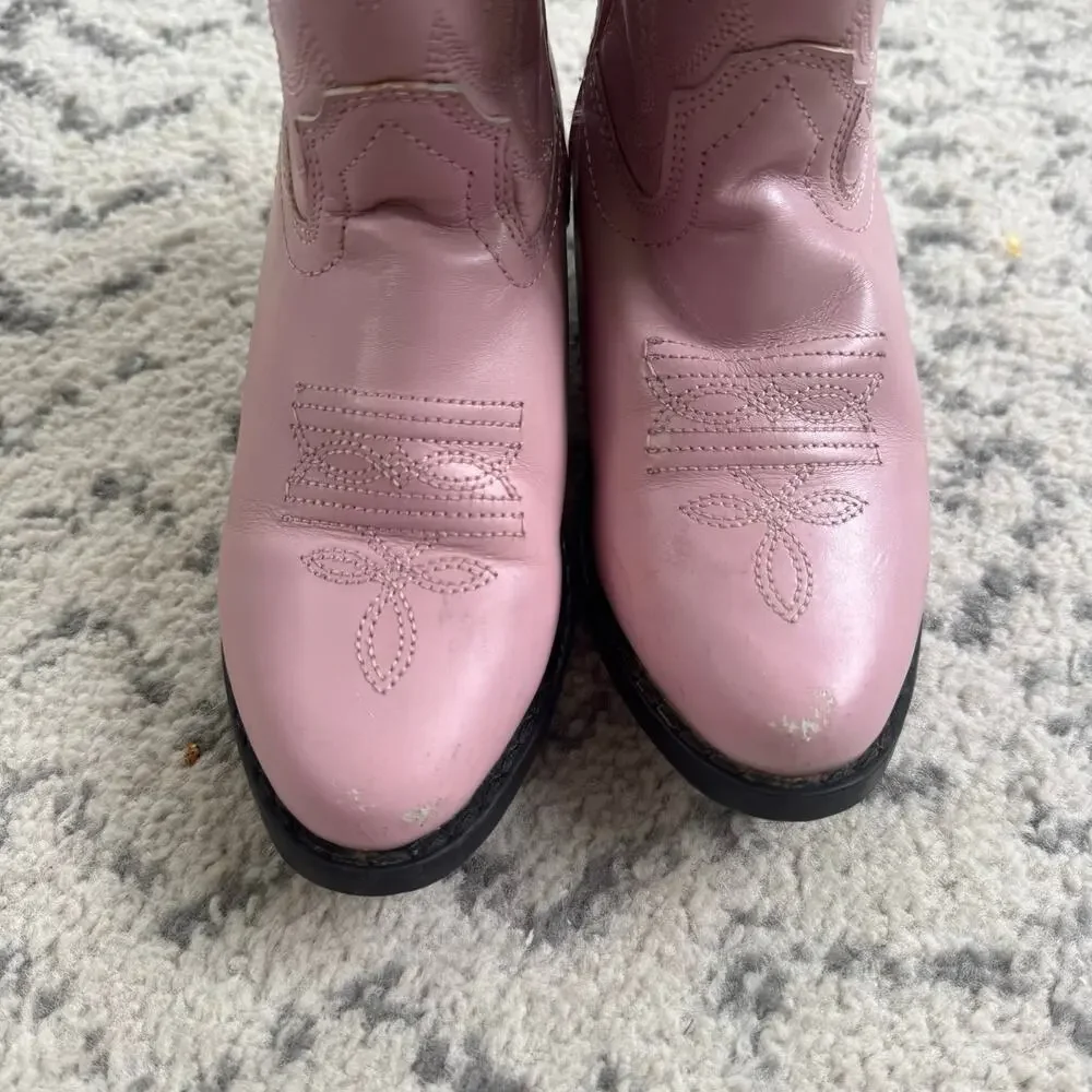 Smoky Mountain Boots Girls’ 3031C “Denver” Western Boot Pink size 12 Toddler